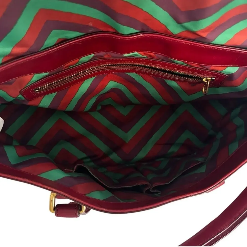 Marc Jacobs Francesca Red Leather 